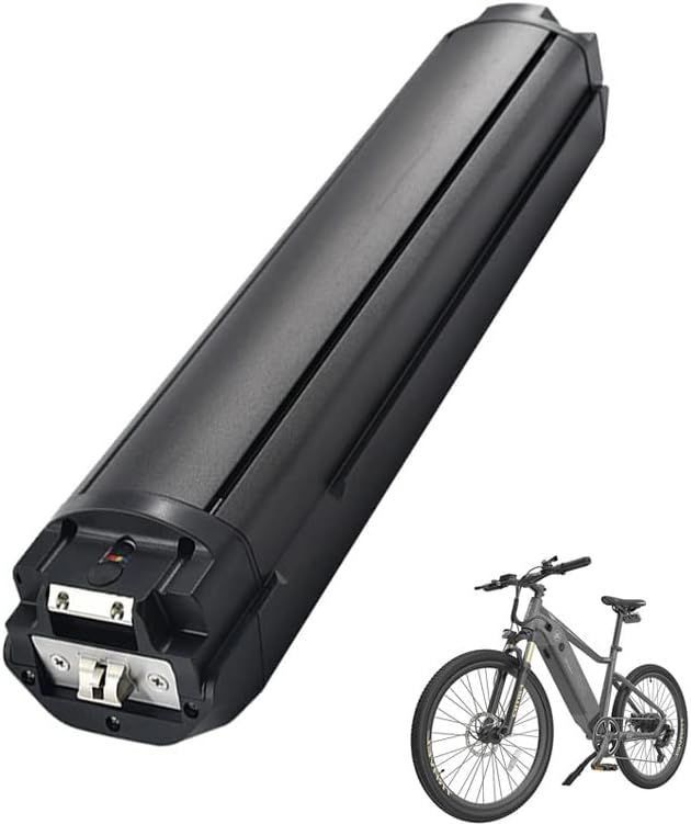 36V 10,4ah Batteria di ricambio per E-Bike 13s4p Nero 30A Protezione PCB Con caricabatterie USB 5V