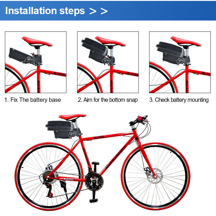 Piccola Rana pieghevole E bicicletta Batteria 36V 10Ah 11.6Ah Per 250W ScooterBicicletta elettrica