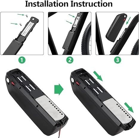 OEM Impulse Battery 48V 15.6ah 17.4ah, 19.2ah, E Bike Replacement Battery Fit Panasonic Bicicletta elettrica