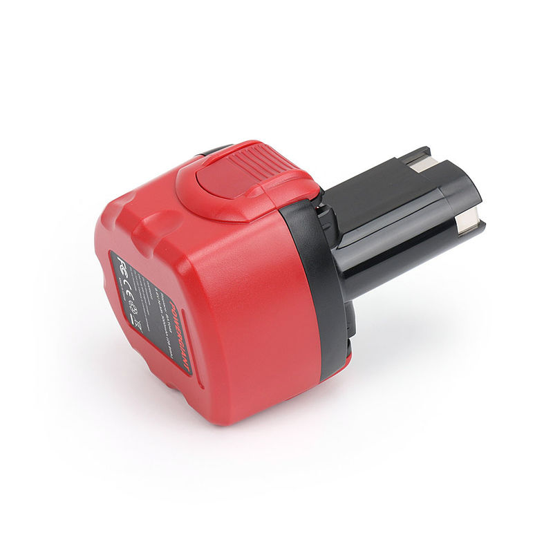 Batteria di ricambio per utensili elettrici Bosch 9.6V 2500mAh Per Boschbat048, Bat100, Bat119, 2607 335 540, 2607 335 674, 2607 335 682