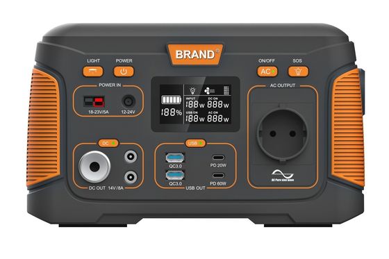 Generatore solare portatile da 300W 14.8V 20.8ah Per campeggio all'aperto