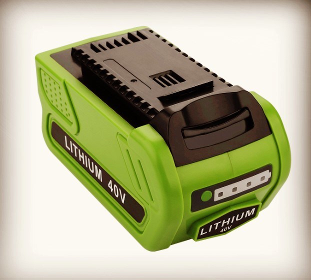 Batteria ricaricabile al litio Greenworks Gmax 40 Volt 29472 29462 3