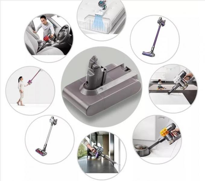 21.6v 2500mah Dyson aspirapolvere sostituzione della batteria per V6 V8 V10 4