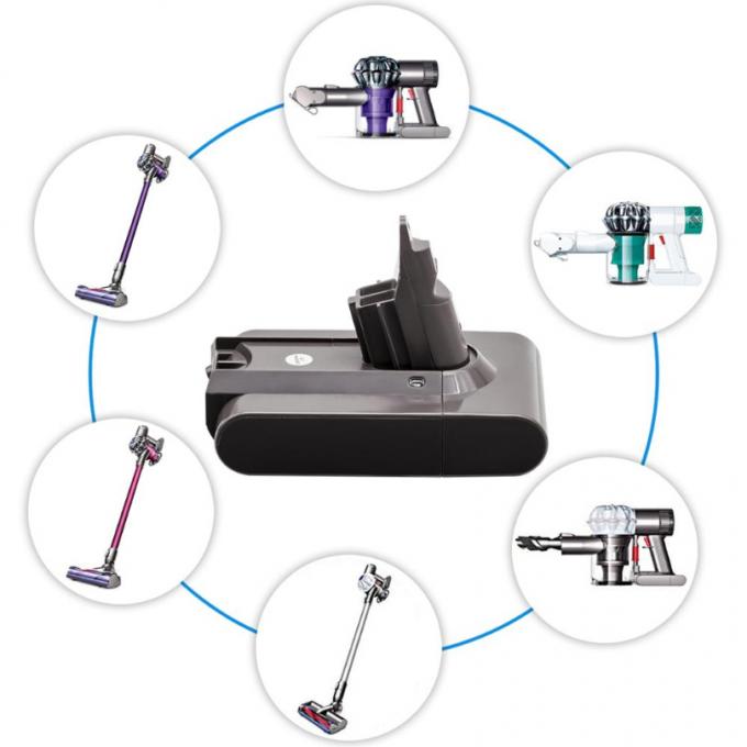 21.6v 2500mah Dyson aspirapolvere sostituzione della batteria per V6 V8 V10 5