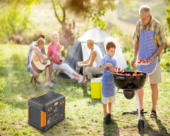 Stazione elettrica portatile esterna ricaricabile velocemente 300W PC ignifuge + materiale ABS 0
