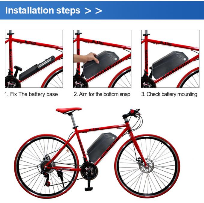 Sostituzione Hailong 48V 1000W Batteria per veicoli elettrici con caricabatterie E-Bike Sostituzione batteria al litio 0