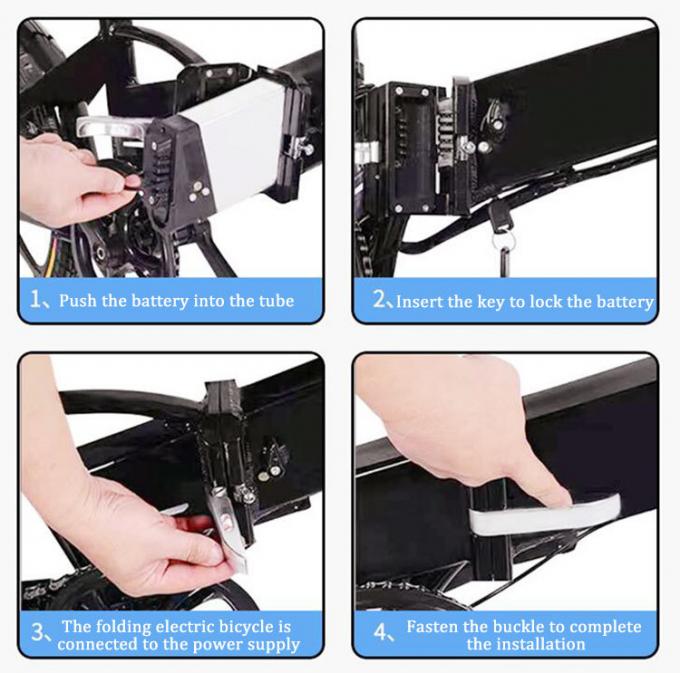 Batteria ricaricabile a ioni di litio da 36V Samsung Zhenlong Phylion Ebike Battery Pack 3